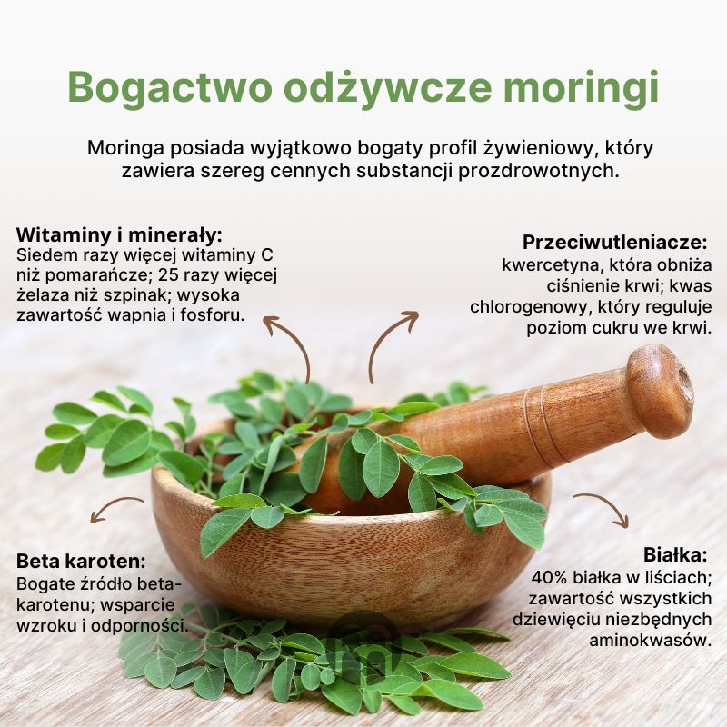 (Polština) Nutriční bohatství moringy